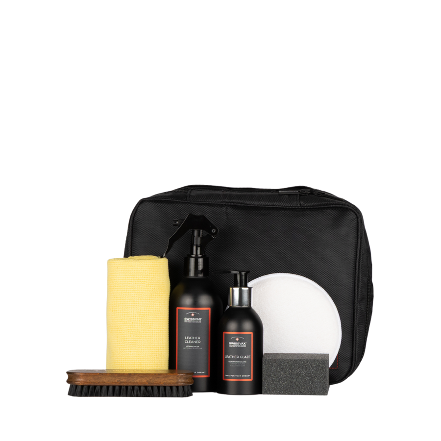 Leather Care & Sealing Kit – rengör, vårda och försegle läder