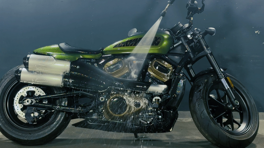 Motorcycle Cleaning