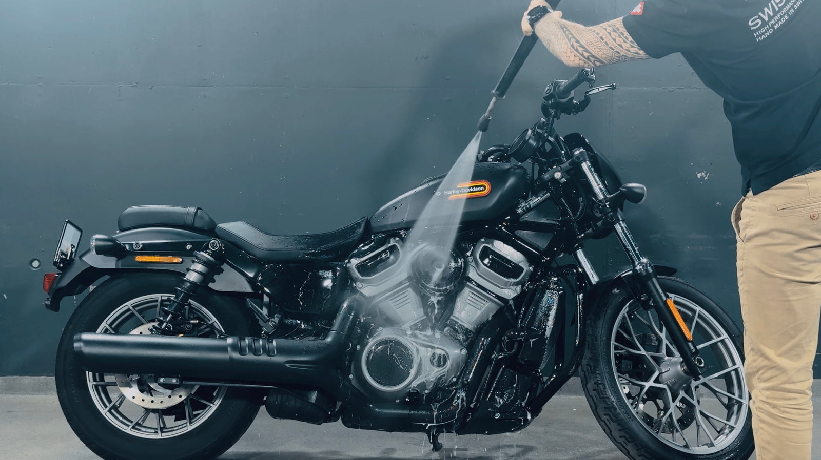 Motorcycle Wash Opaque schampo för matt lack motorcykel Tutorial