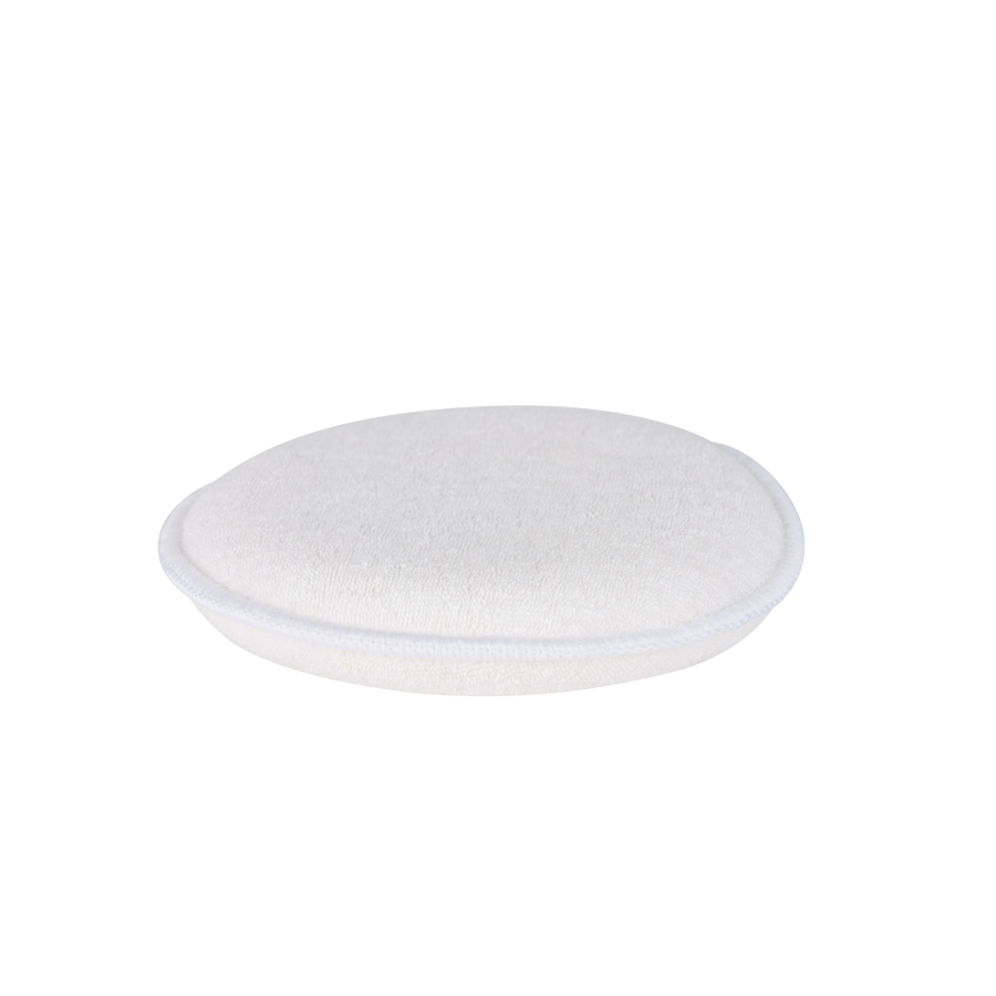 Cloth Applicator vit mjuk applikatorsdyna för vax och polish